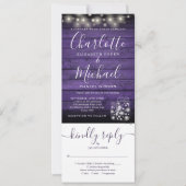 Paarse Houten Metselaars Potten Lichten Alles In E Kaart (Voorkant)