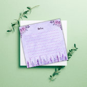 Paarse Hues Notitieblok