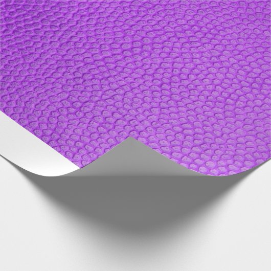 Paarse huidtextuur cadeaupapier (Hoek)