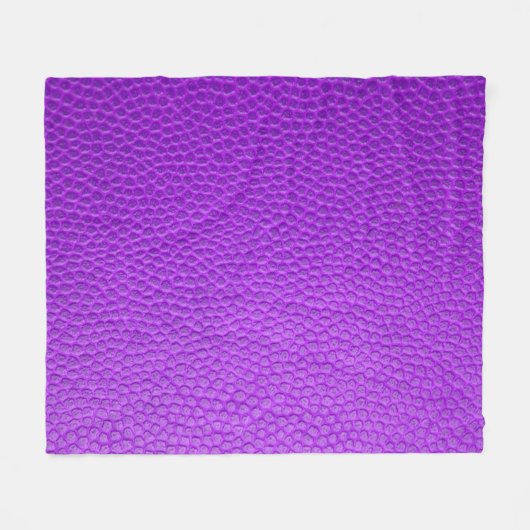 Paarse huidtextuur fleece deken (Voorkant (Horizontaal))