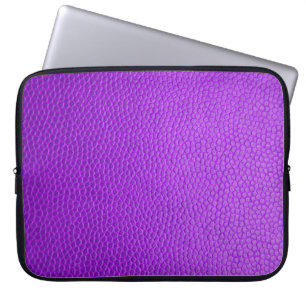 Paarse huidtextuur laptop sleeve