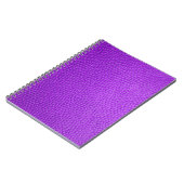Paarse huidtextuur notitieboek (Linkerzijde)