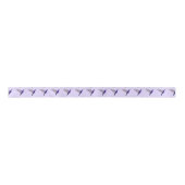 Paarse Hummingbird Satin Ribbon Satijnen Lint (Voorkant)