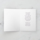 Paarse Huwelijkskaart voor Dochter Felicitatie Kaart (Binnen)