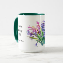 Paarse Hyacint Boeket Lente Feestelijkheden