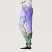 Paarse Hyddreanga Kaart Leggings (Links)