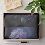 Paarse Hydrangea 1 Decoupage papier (Geschenk)