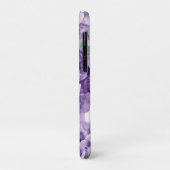 Paarse Hydrangea Aquarel Bloemige Lavendel Bloei Case-Mate iPhone Case (Achterkant/links)