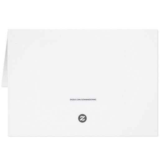 Paarse hydrangea Blanco Kaarten (Achterkant Horizontaal)