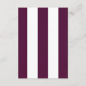 Paarse Hydrangea - bloemenontvangstkaart Informatiekaartje (Achterkant)