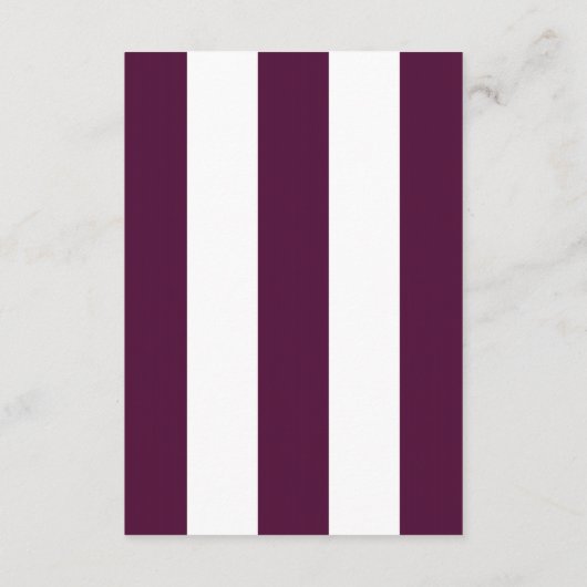 Paarse Hydrangea - bloemenontvangstkaart Informatiekaartje (Achterkant)