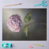 Paarse Hydrangea Botanische Schilderij Decoupage Tissuepapier (Craft)