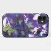 Paarse Hydrangea Flowers Case-Mate iPhone Case (Achterkant (horizontaal))