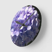 Paarse Hydrangea hortensia Ronde Klok (Hoek)