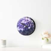 Paarse Hydrangea hortensia Ronde Klok (Huis)