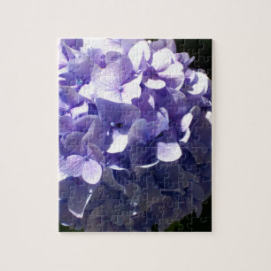 Paarse Hydrangea Legpuzzel