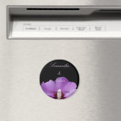 Paarse hydrangea Personal Wedding Magneet (Insitu (Vaatwasser))