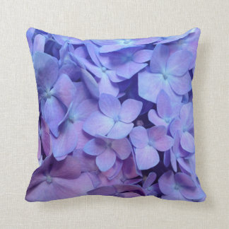 Paarse hydrangea Pillow Kussen