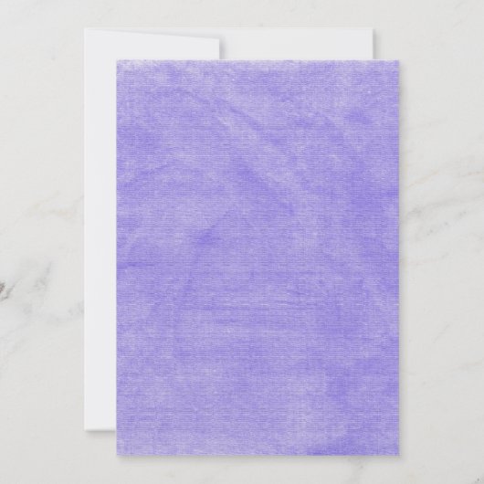 Paarse Hydrangea Save the Date-aankondiging Save The Date (Achterkant)