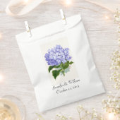 Paarse Hydrangea Wedding Favor Bag Bedankzakje (Geknipt)