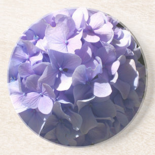 Paarse Hydrangea Zandsteen Onderzetter