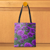 Paarse Hydrangea's Boodschaptas Tote Bag