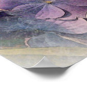  Paarse HydrangeasFoto Art Poster (Hoek)