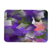 Paarse ijsblokjes. magneet (Horizontaal)