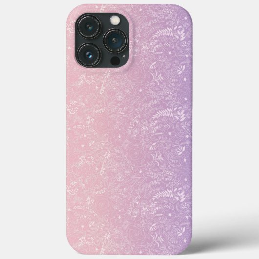 paarse ijzige wind Case-Mate iPhone case (Achterkant)