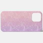 paarse ijzige wind Case-Mate iPhone case (Achterkant (horizontaal))