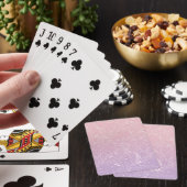 paarse ijzige wind pokerkaarten (Insitu)
