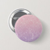 paarse ijzige wind ronde button 5,7 cm (Voorkant /achterkant)