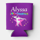  PAARSE IK HOU VAN GYMNASTIEK CUSTOM KOELBOX BLIKJESKOELER (Voorkant)