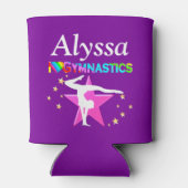  PAARSE IK HOU VAN GYMNASTIEK CUSTOM KOELBOX BLIKJESKOELER (Achterkant)