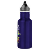  PAARSE IK HOU VAN GYMNASTIEK ONTWERP WATERFLES  (Rechts)