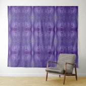Paarse Ikat 6 Wandkleed (In Situ (horizontaal))