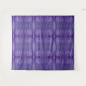 Paarse Ikat 6 Wandkleed (Voorkant (horizontaal))