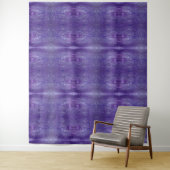 Paarse Ikat 6 Wandkleed (In situ)