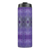 Paarse Ikat 7 Thermosbeker (Voorkant)