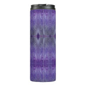 Paarse Ikat 7 Thermosbeker (Achterkant)