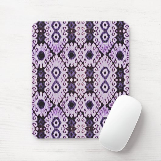Paarse Ikat Muismat (Met muis)