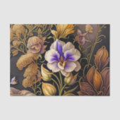 Paarse illustratie van de vloerkleuring Tissuepapier (Voorkant)