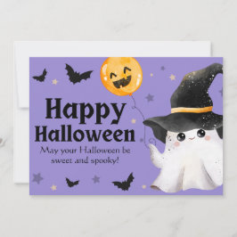 Paarse Illustratief Gelukkig Halloween