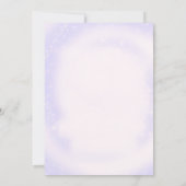 Paarse in mijn verjaardagstijdperk vriendschapsarm kaart (Achterkant)