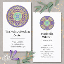 Paarse Indigo Goud Turquoise Mandala Metafysisch