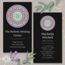 Paarse Indigo Goud Turquoise Mandala Metafysisch