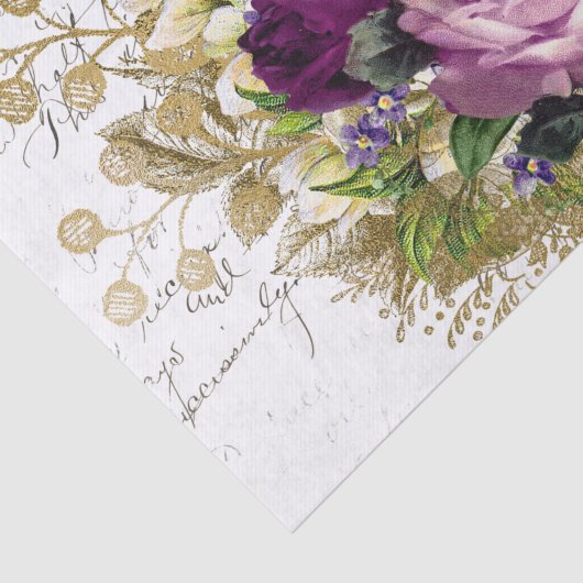  Paarse inkool Tissuepapier (Detail)