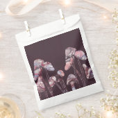 Paarse inktpaddenstoelen bedankzakje (Geknipt)