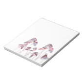 Paarse inktpaddenstoelen notitieblok (Linkerzijde)