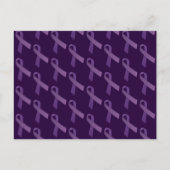 Paarse inktvlek briefkaart (Voorkant)